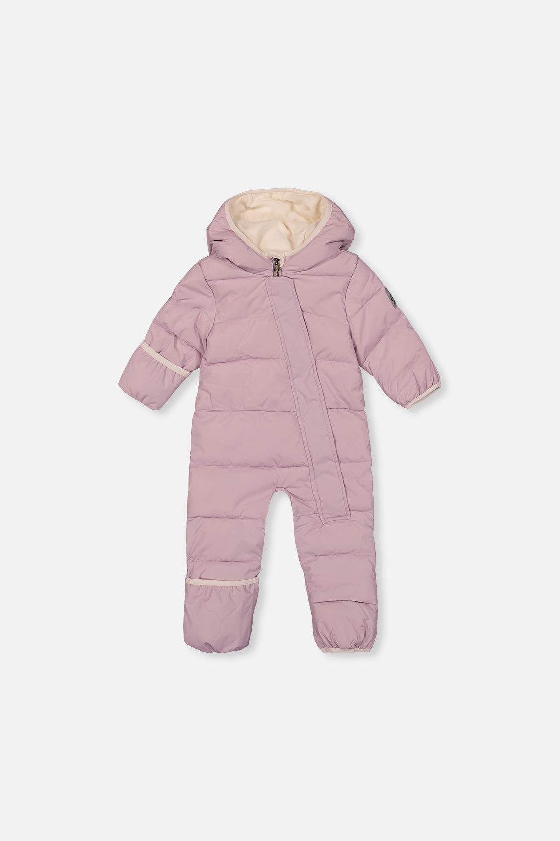 Baby Cloud One Piece Snowsuit Adapted For Car Seats Lavender-0