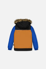 Deux par Deux black, brown and blue DISCOVER snowsuit, product photo 3