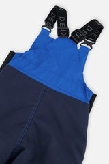 Deux par Deux boys' DISCOVER two-piece snowsuit in Blue Dinosaur Print, additional product view