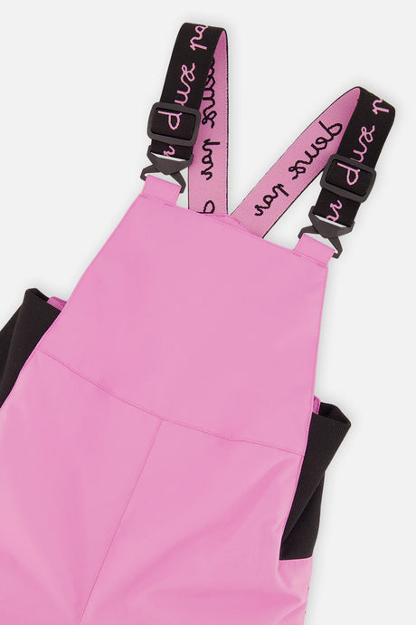 Deux par Deux girls DISCOVER two-piece snowsuit in pinkish violet, product view 7
