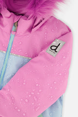 Deux par Deux girls DISCOVER two-piece snowsuit in pinkish violet, product view 8