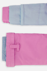 Deux par Deux girls DISCOVER two-piece snowsuit in pinkish violet, product view 9