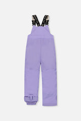 Deux par Deux DISCOVER purple cat print snowsuit, alternate view 5