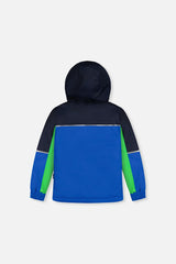 Light Weight Two Piece Chill Snowsuit Royal Blue And Green-4