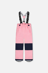 Deux par Deux blue floral CHILL lightweight two-piece snowsuit, product photo 5