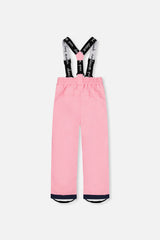 Deux par Deux blue floral CHILL lightweight two-piece snowsuit, product photo 6