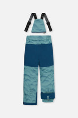 Deux par Deux greyish blue and navy PLAY two-piece snowsuit, product photo 6