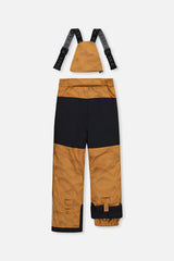 Deux par Deux boys PLAY two-piece snowsuit, brown and black jacket with brown pants, product view 6