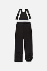 Deux par Deux boys' PLAY snowsuit, blue and orange gradient jacket with black pants, alternate angle