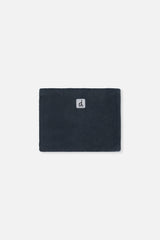 Navy polar fleece neckwarmer included with the PLAY snowsuit