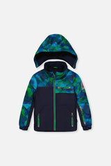 Deux par Deux blue and green checkered PLAY two-piece snowsuit, product photo 2