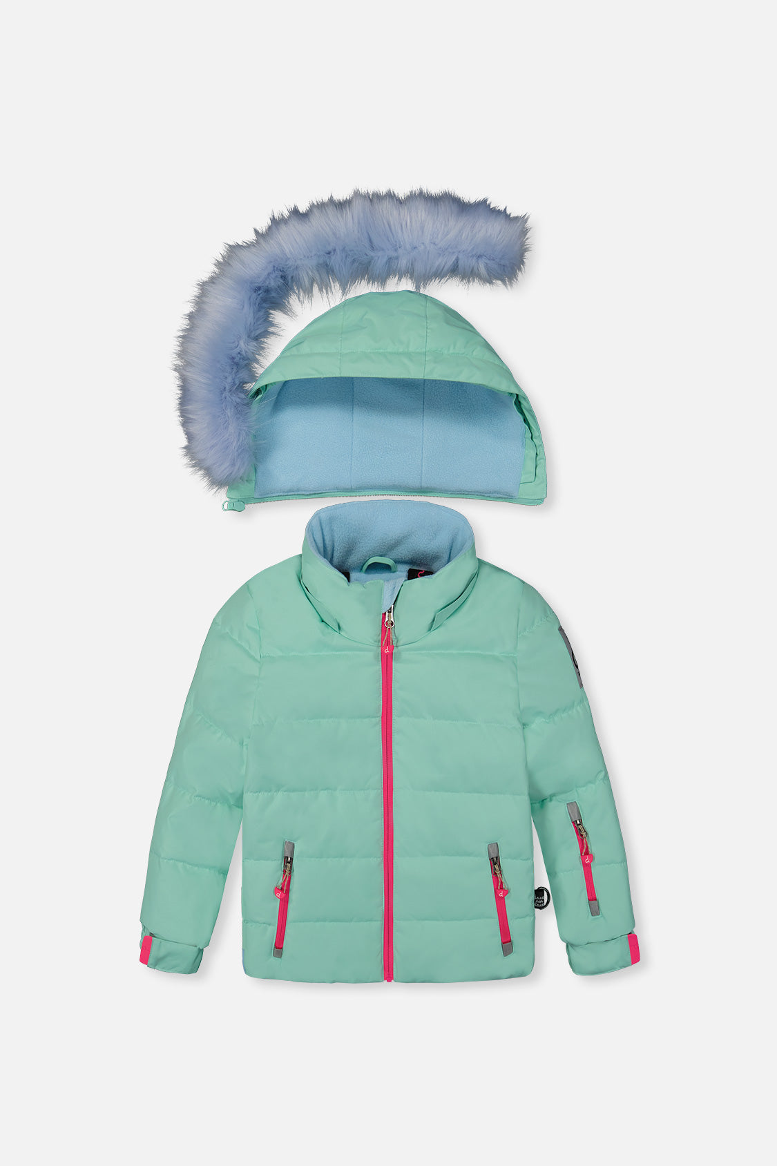 Two Piece Play Snowsuit Mint Green-1