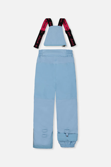 Deux par Deux girls PLAY two-piece snowsuit in mint green, product view 6