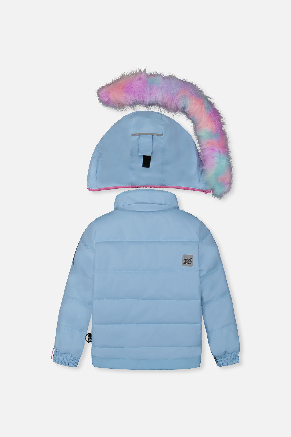 Two Piece Play Snowsuit Light Blue-2