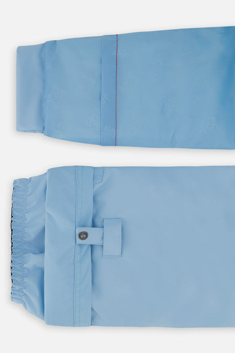 Deux par Deux girls PLAY two-piece snowsuit in light blue, product view 9