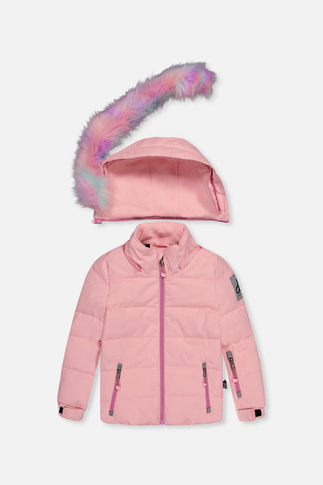 Two Piece Play Snowsuit Light Pink-1
