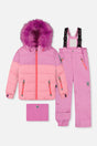 Two Piece Play Snowsuit Pinkish Violet-0