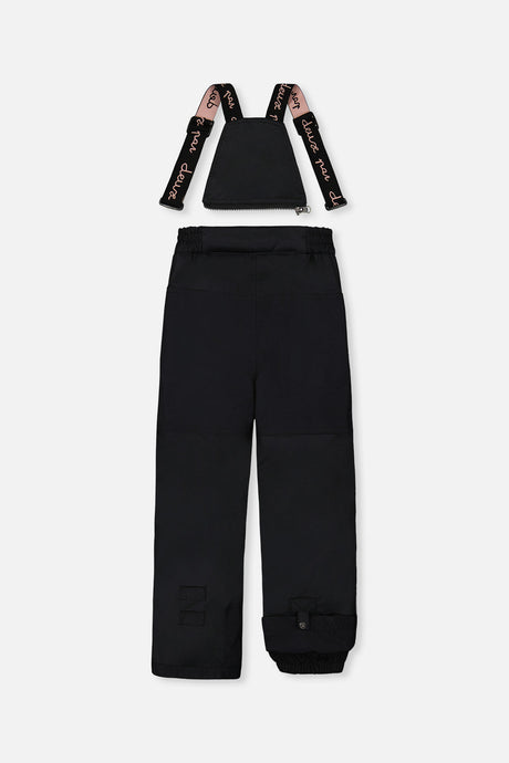 Deux par Deux black PLAY two-piece snowsuit, product photo 6