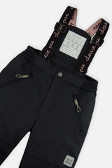 Deux par Deux black PLAY two-piece snowsuit, product photo 7