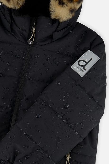 Deux par Deux black PLAY two-piece snowsuit, product photo 8