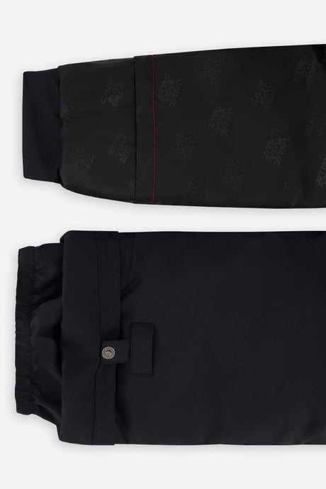 Deux par Deux black PLAY two-piece snowsuit, product photo 9