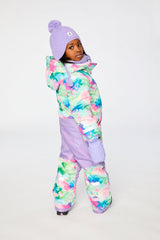 Deux par Deux PLAY multicolor diamond print snowsuit, third lookbook view