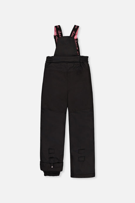 Deux par Deux PLAY black zebra print snowsuit, alternate view 6