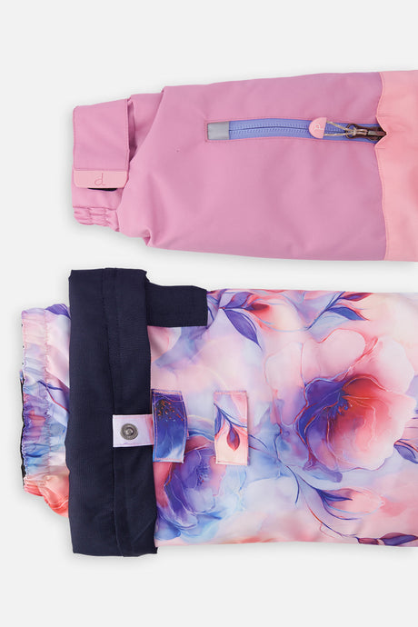 Deux par Deux PLAY pink and purple snowsuit, alternate view 10