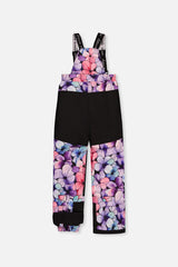 Deux par Deux pink-to-blue gradient PLAY snowsuit with floral pants, product photo 6