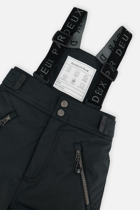 Deux par Deux black PLAY snow pants, alternate view