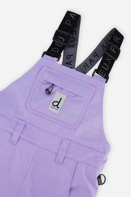 Deux par Deux purple PLAY overall snow bib, additional view 3