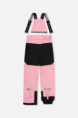 Deux par Deux pink Teknik two-piece snowsuit, detail view 4