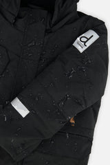 Deux par Deux girls' Teknik two-piece snowsuit in black – product view 12