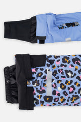 Deux par Deux TEKNIK bright blue-violet two-piece snowsuit, product photo 11