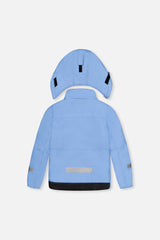 Deux par Deux TEKNIK bright blue-violet two-piece snowsuit, product photo 3