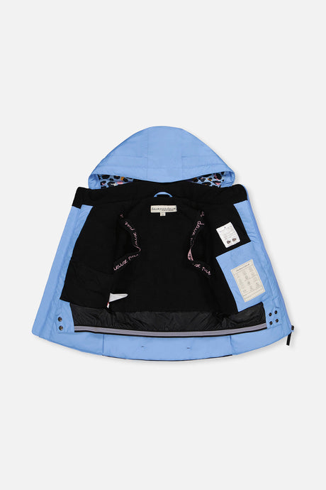 Deux par Deux TEKNIK bright blue-violet two-piece snowsuit, product photo 4