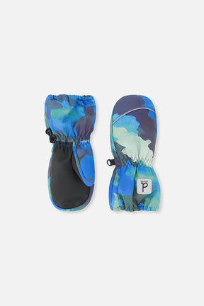 Play Baby Winter Mittens Blue Camouflage-0