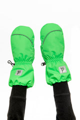 Play Winter Mittens Vibrant Green-1