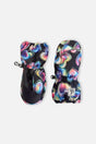 Play Winter Mittens Black Heart Print-0