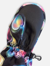 Play Winter Mittens Black Heart Print-4