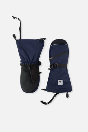 Teknik Winter Mittens Navy Blue-0