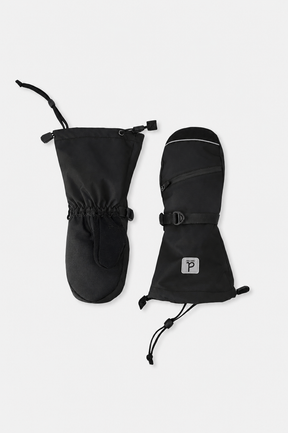 Teknik Winter Mittens Black-0