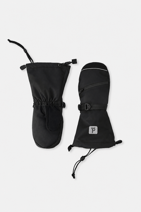 Teknik Winter Mittens Black-0