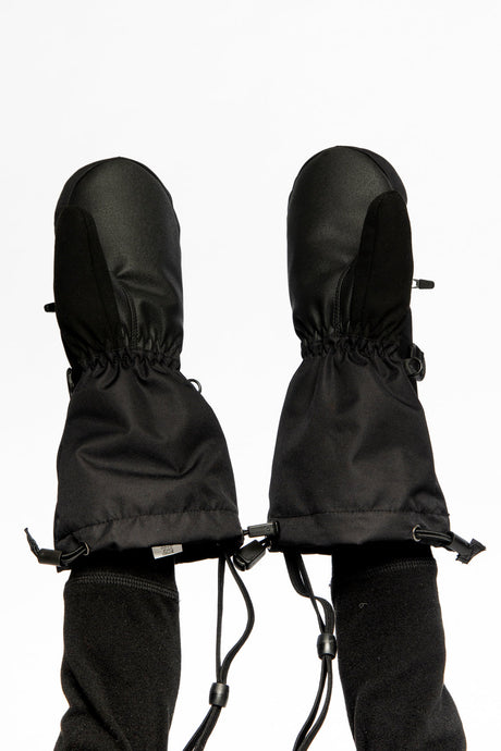 Teknik Winter Mittens Black-3