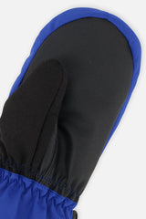 Teknik Winter Mittens Blue With Black Stripes-4