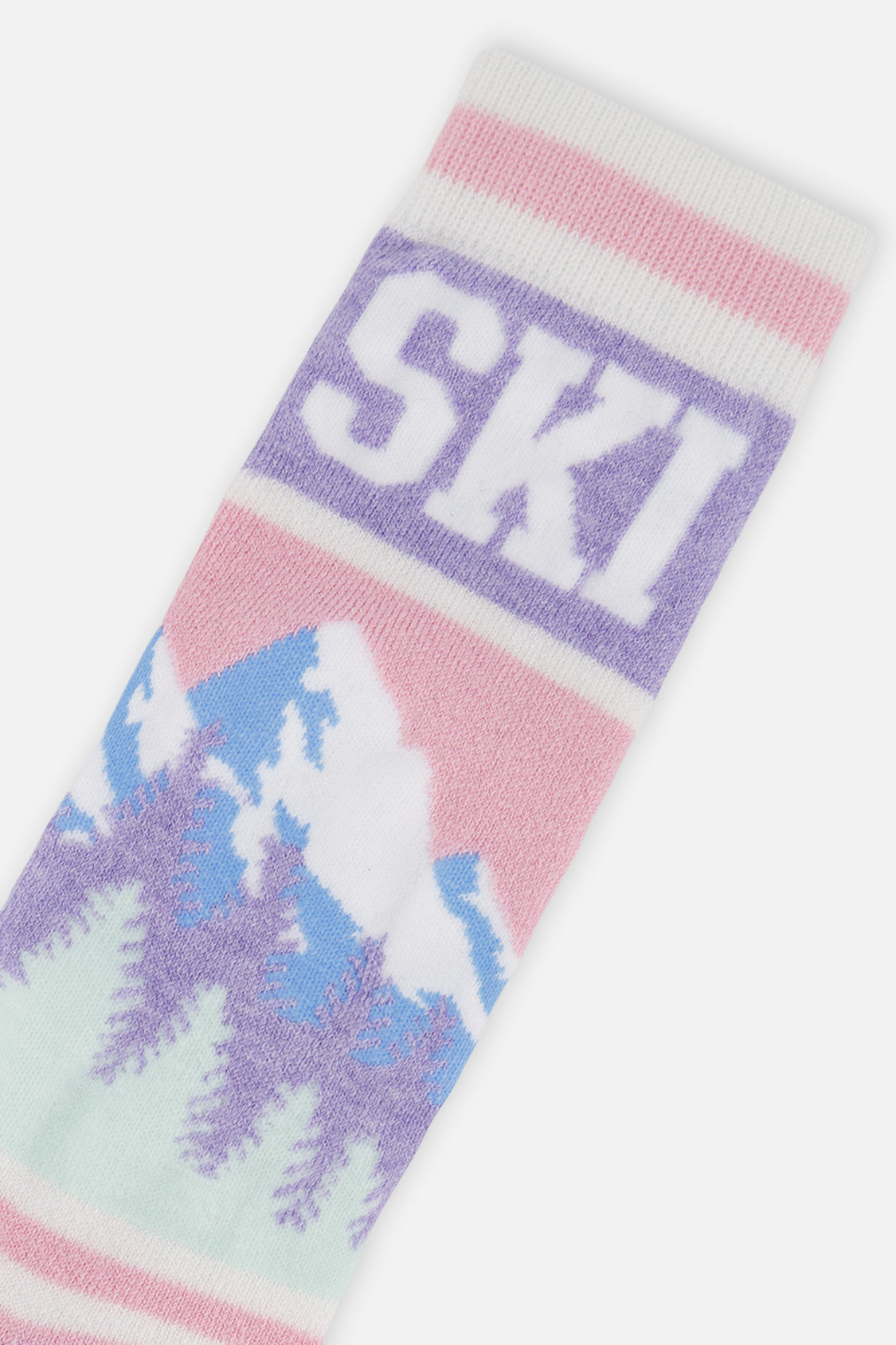 Baby Ski Socks Light Pink-2