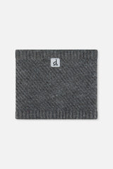 Winter Knit Neckwarmer Cool Dark Grey-0