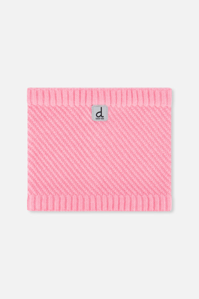 Winter Knit Neckwarmer Pink-0