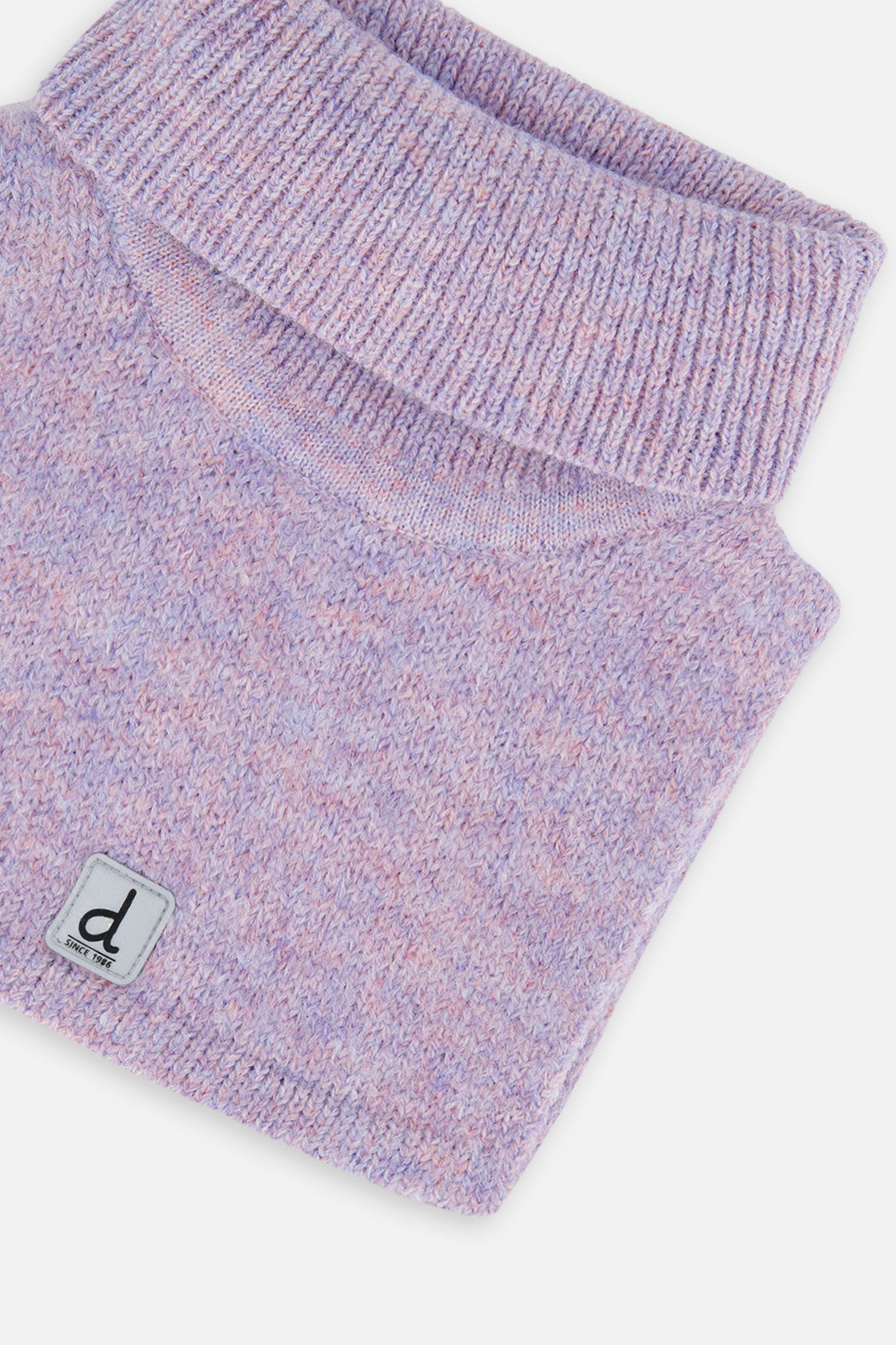 Baby Knit Turtle Neckwarmer Lavender-2