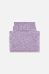 Knit Turtle Neckwarmer Lavender-2